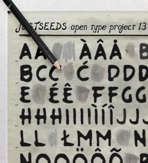 Justseeds Font Pack 13